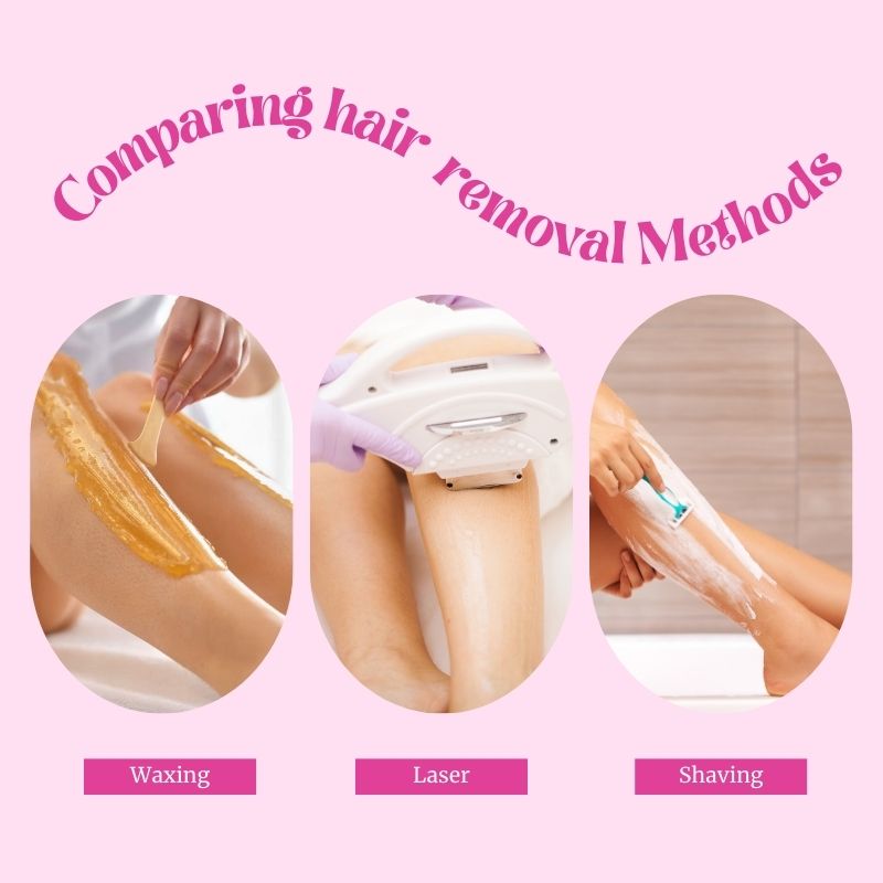 hair removal methods and among all laser is best