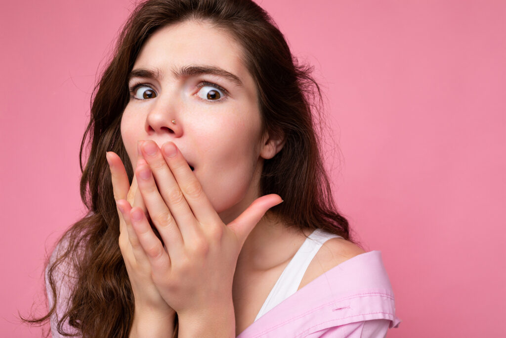 shocked while seeing side effects of chemical peeling