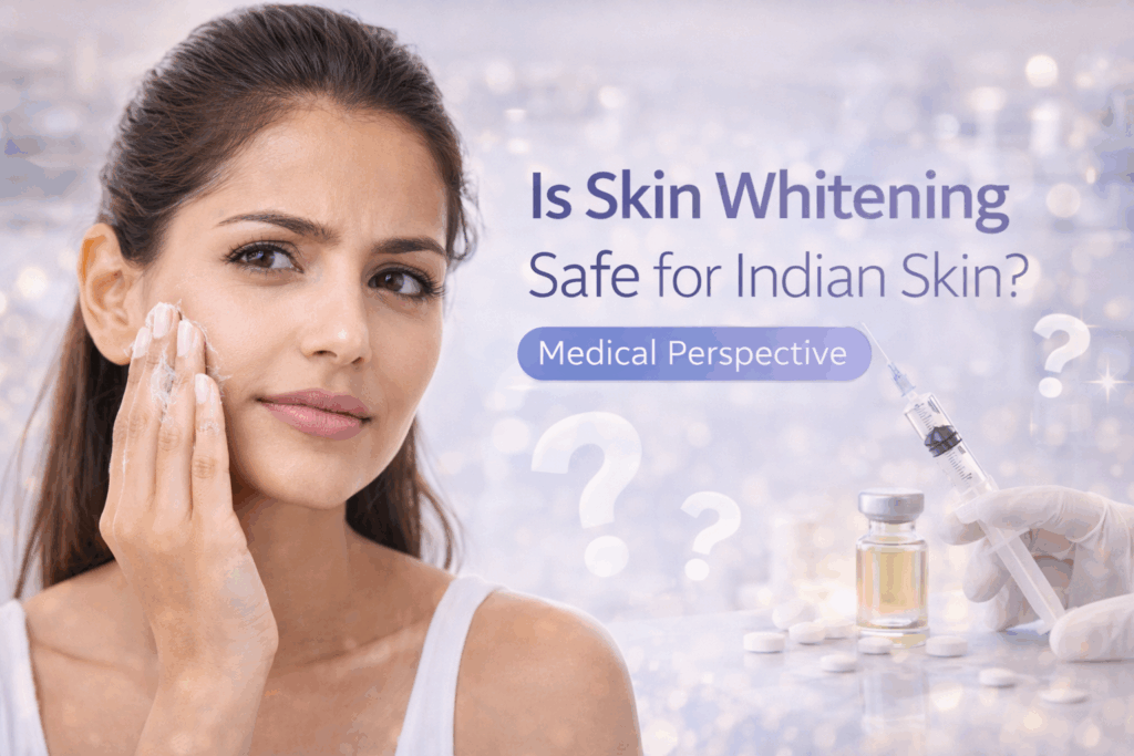 is skin whitening safe