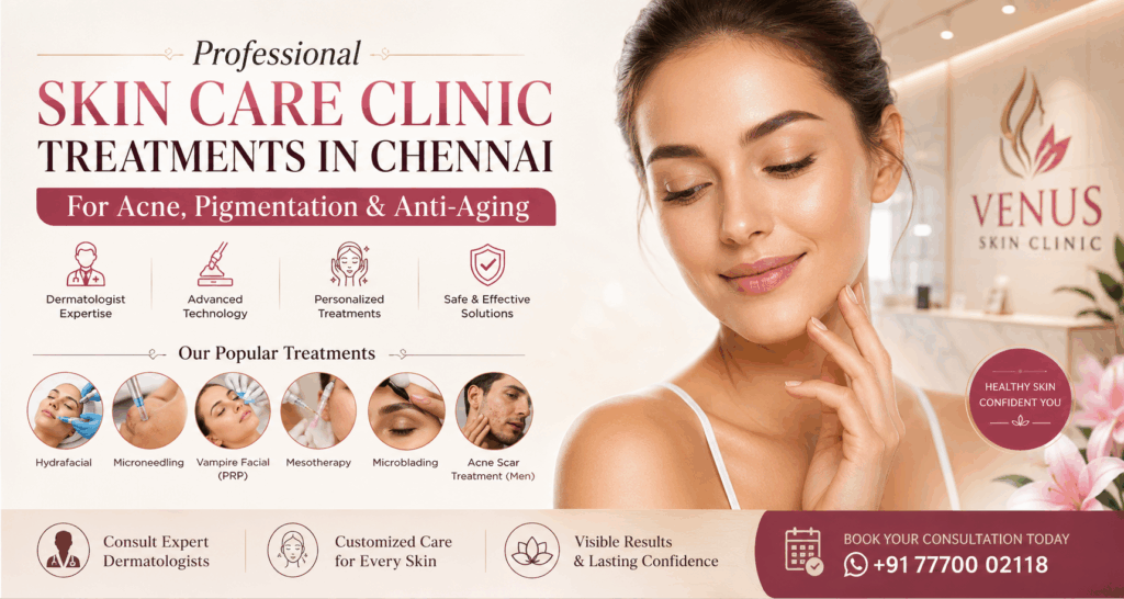 Skin Care Clinic Treatments in Chennai