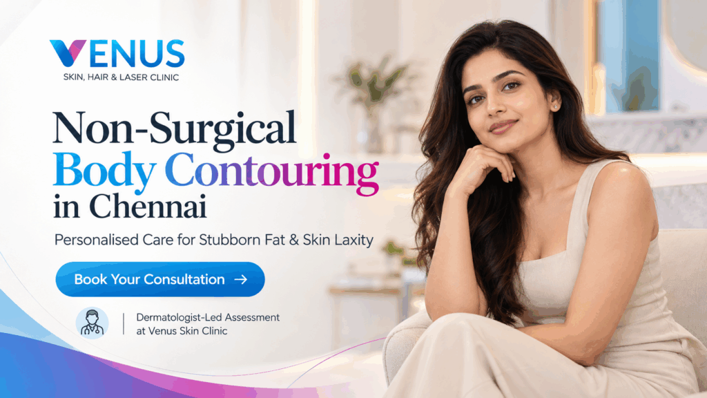 Non-surgical body contouring treatment in Chennai at Venus Skin Clinic